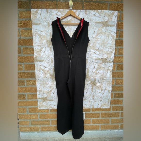 SPANX The Perfect Jumpsuit Sleeveless Back Zip Bootcut Leg Classic Black medium - Picture 13 of 15